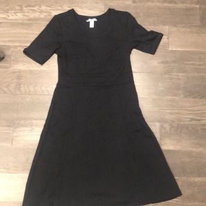 Down East black skater dress